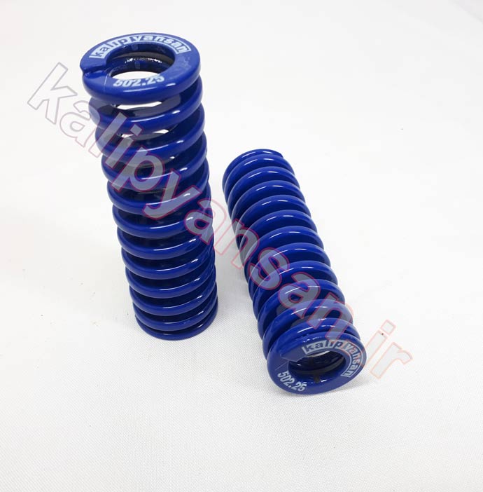 فنر استاندارد قالب آبی ارتفاع 76 قطر 25