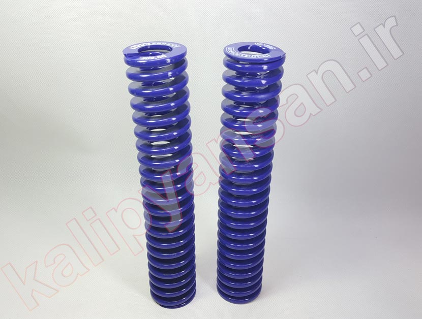 فنر قالب سازی آبی قطر 50 و ارتفاع 254