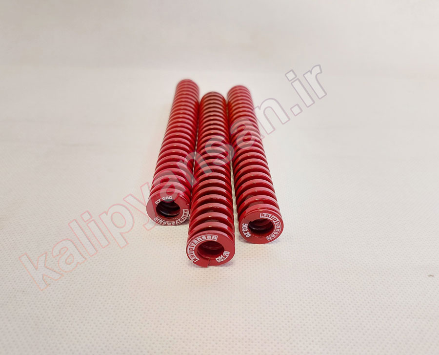 فنر قالب سازی قرمز قطر 20 و ارتفاع 139